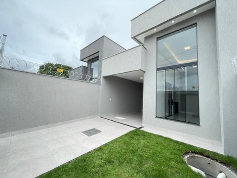 Casa à venda em Aparecida de Goiânia, Residencial Caraíbas, com 3 quartos, com 122 m²